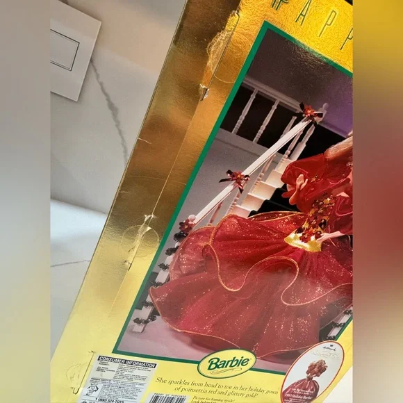 NIB 1993 Happy Holidays Barbie *Vintage* - Picture 5 of 6
